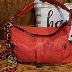 EUC Madi Vintage Red Italian Leather Women's Bag